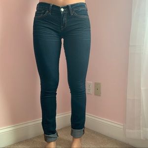 Lucky Brand Low Rise Dark Denim Jeans